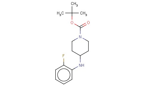 TERT-BUTYL 4-(2-FLUOROPHENYLAMINO)PIPERIDINE-1-CARBOXYLATE
